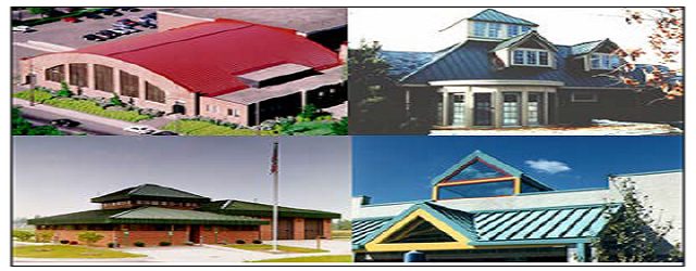 금속 지붕 디자인의 용도와 다양성의 매력