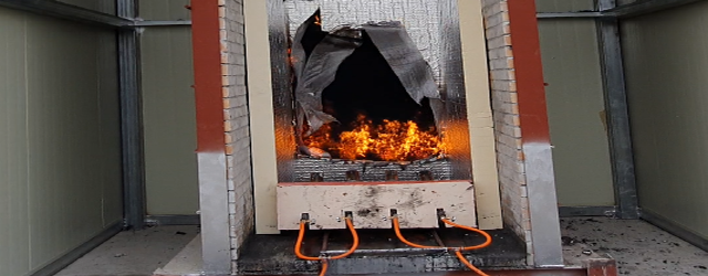 25 준불연 경질 우레탄 폼 단열재 화재시험