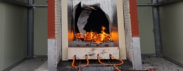 25 준불연 경질 우레탄 폼 단열재 화재시험