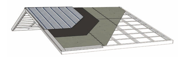 지붕(16mm, 12mm)·외벽(12mm)의 바탕널